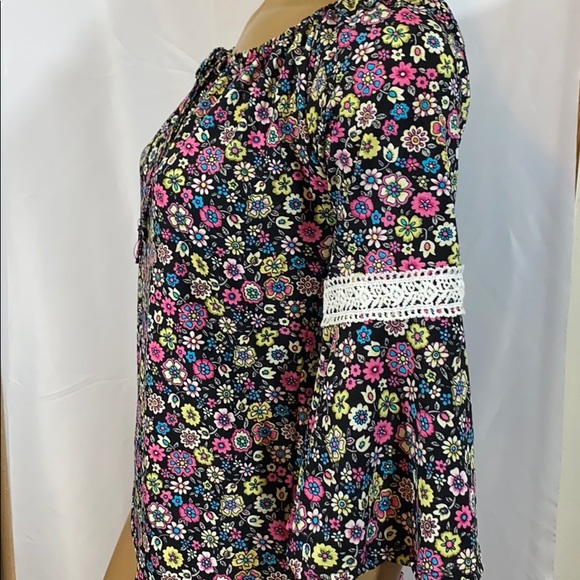 FLORAL BLOUSE - Picture 6 of 7